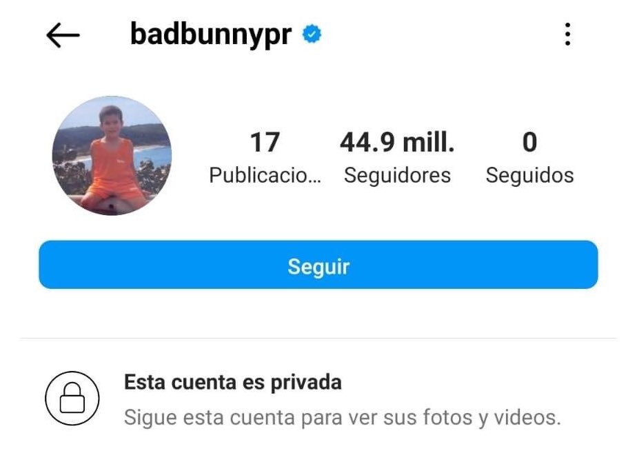 Bad Bunny «desaparece» de redes