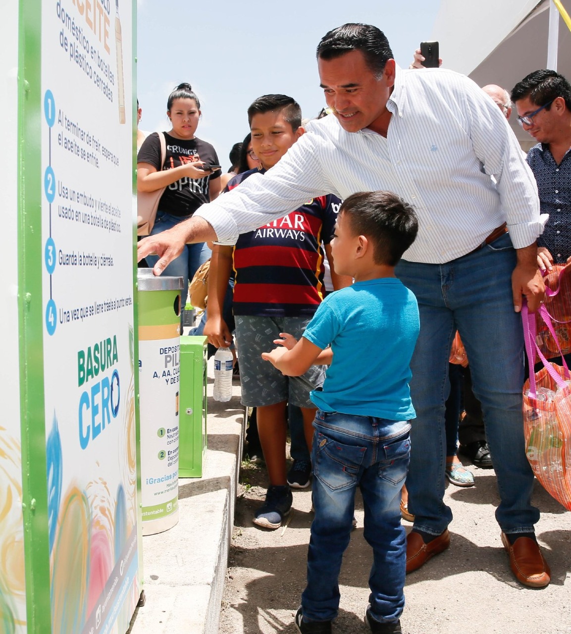 Separación y reciclaje de residuos
