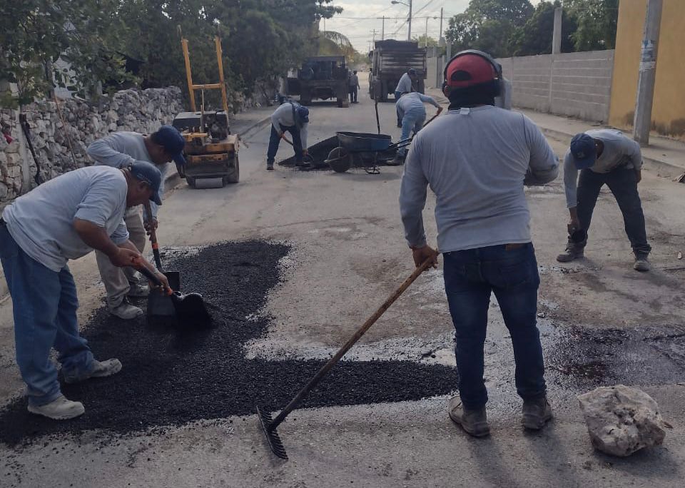 Recuperación de calles de Umán