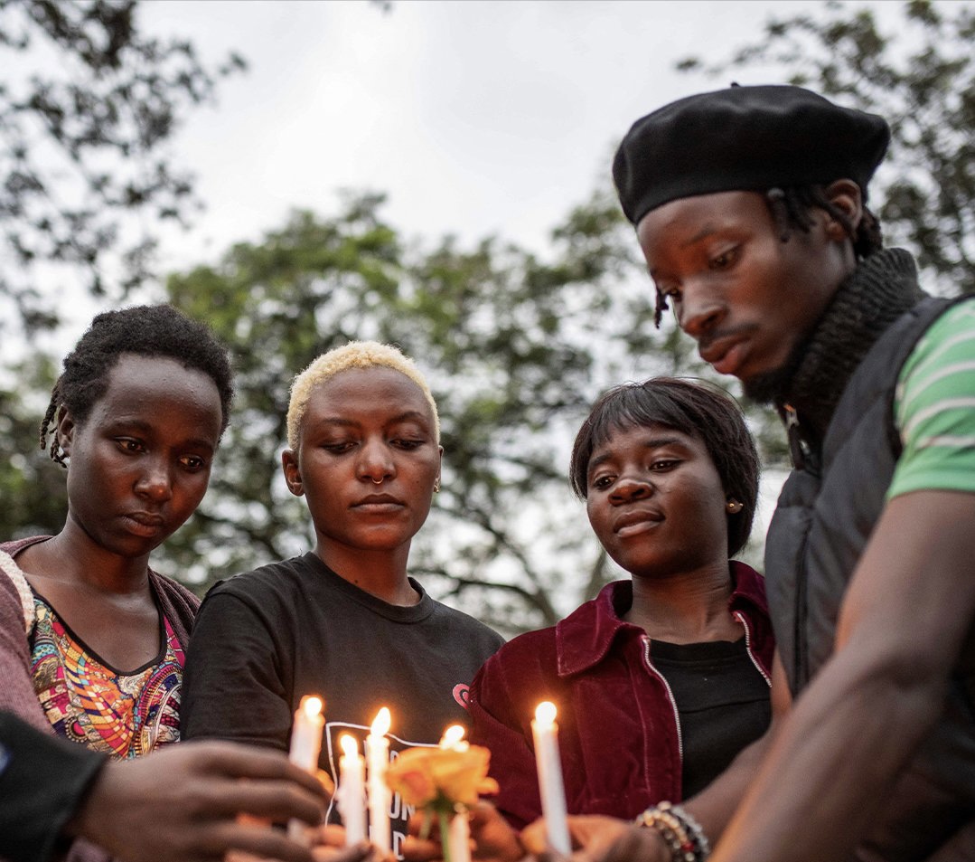 Rinden homenaje en Congo por víctimas de lluvias