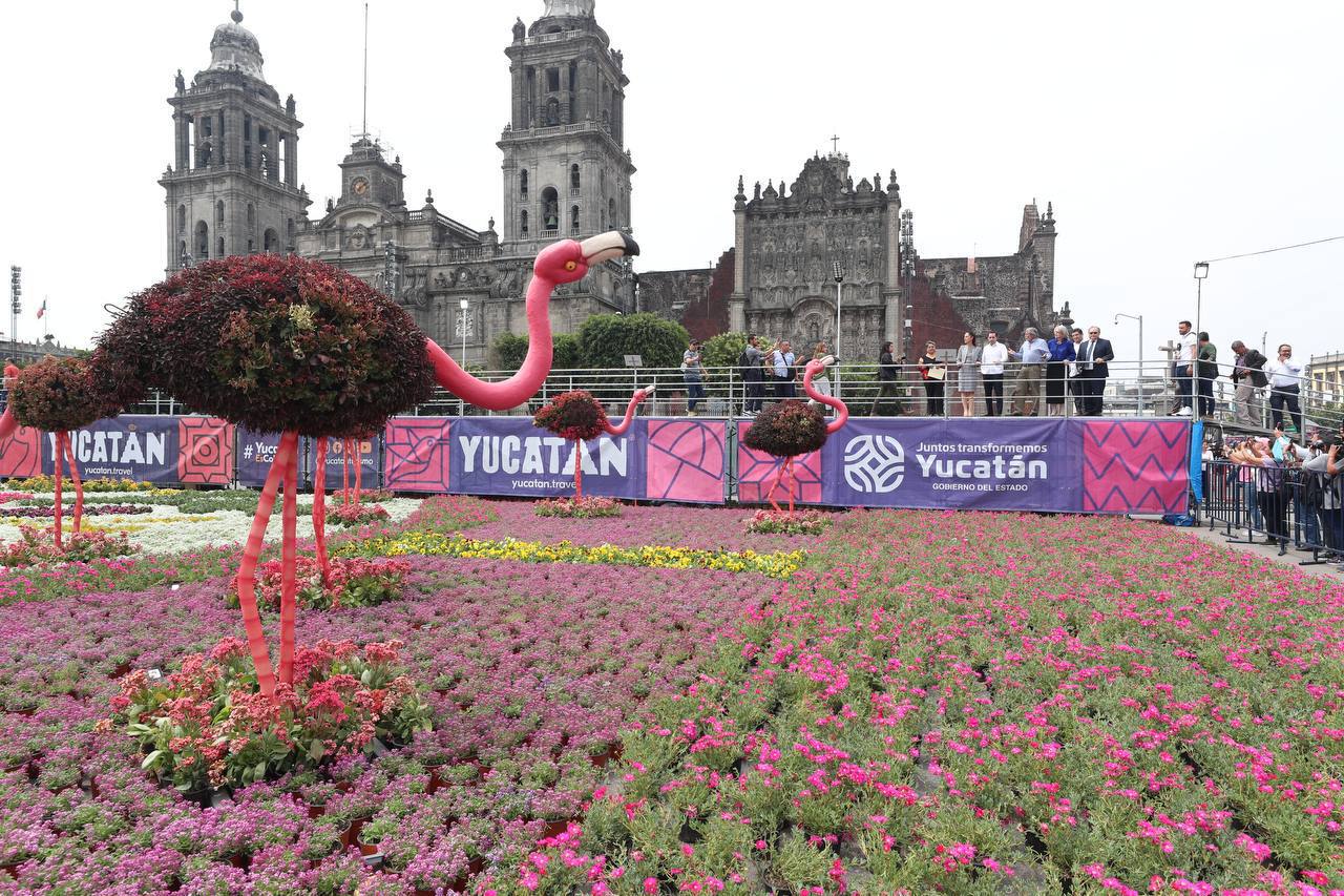 Concluye “Yucatán Expone” en el Zócalo de la Ciudad de México