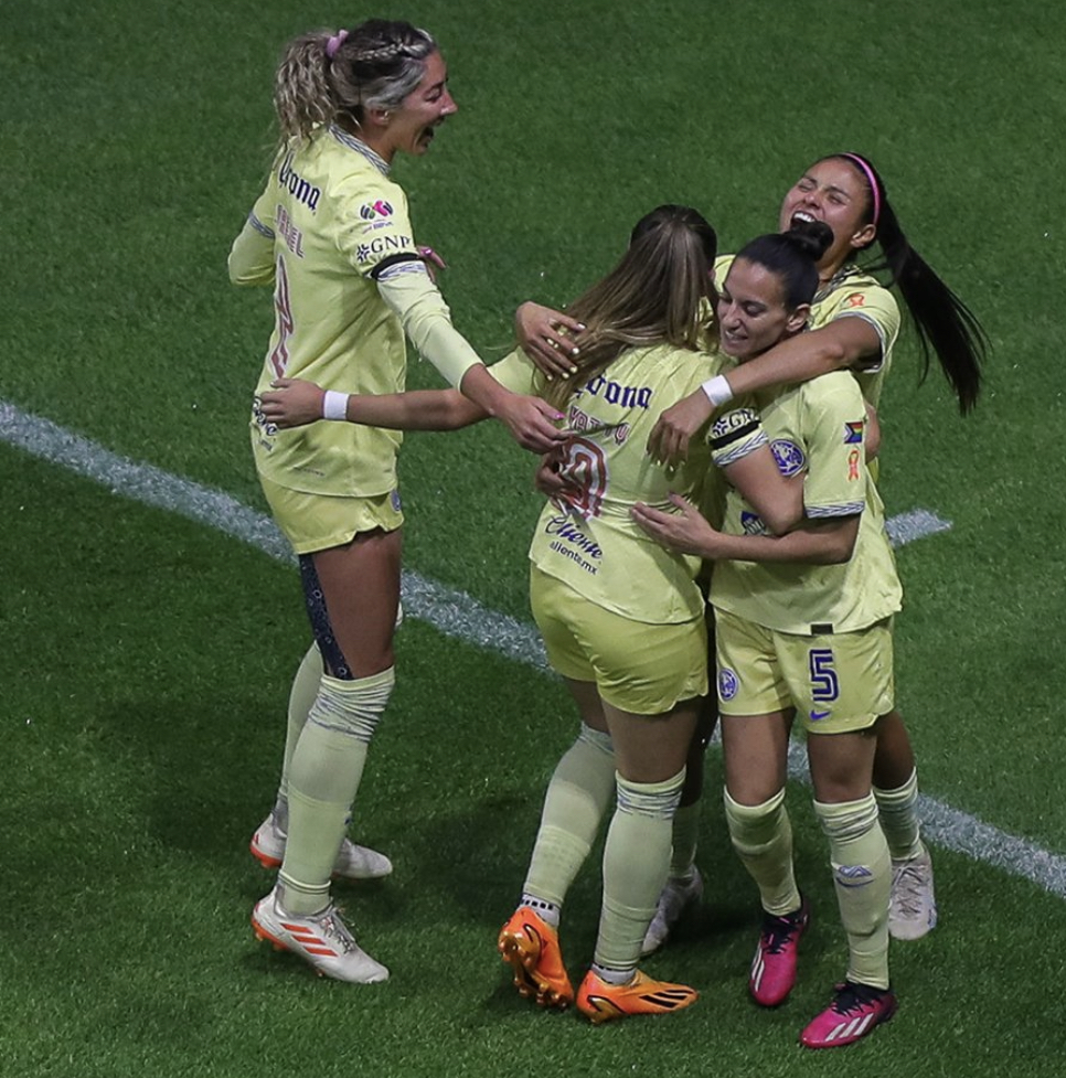 Ganan Las Águilas del América la Liga MX Femenil