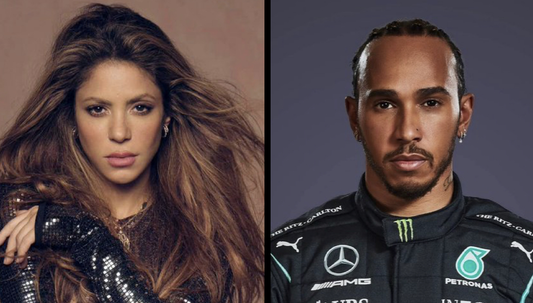 Shakira y Lewis Hamilton confirman noviazgo