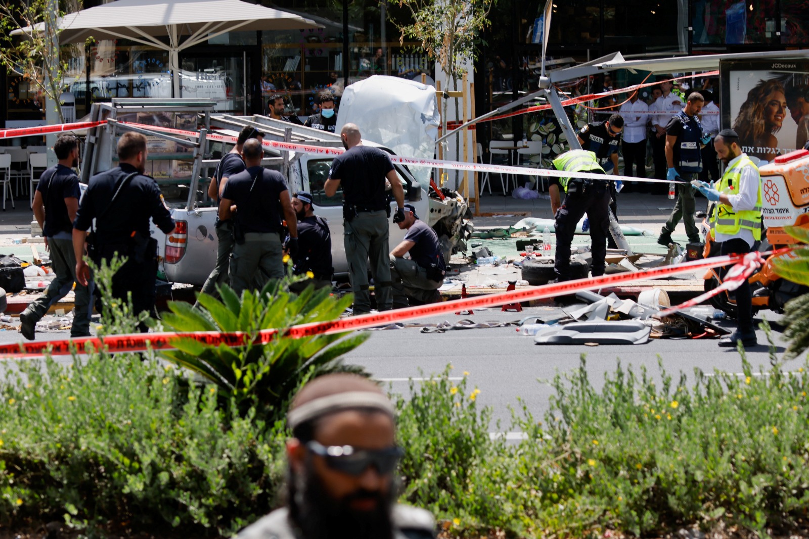 Al menos siete personas resultaron heridas en Israel en un ataque perpetrado con un vehículo