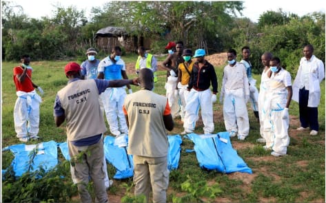Kenia: 400 miembros de una secta murieron por ayunar para ver a Jesús.