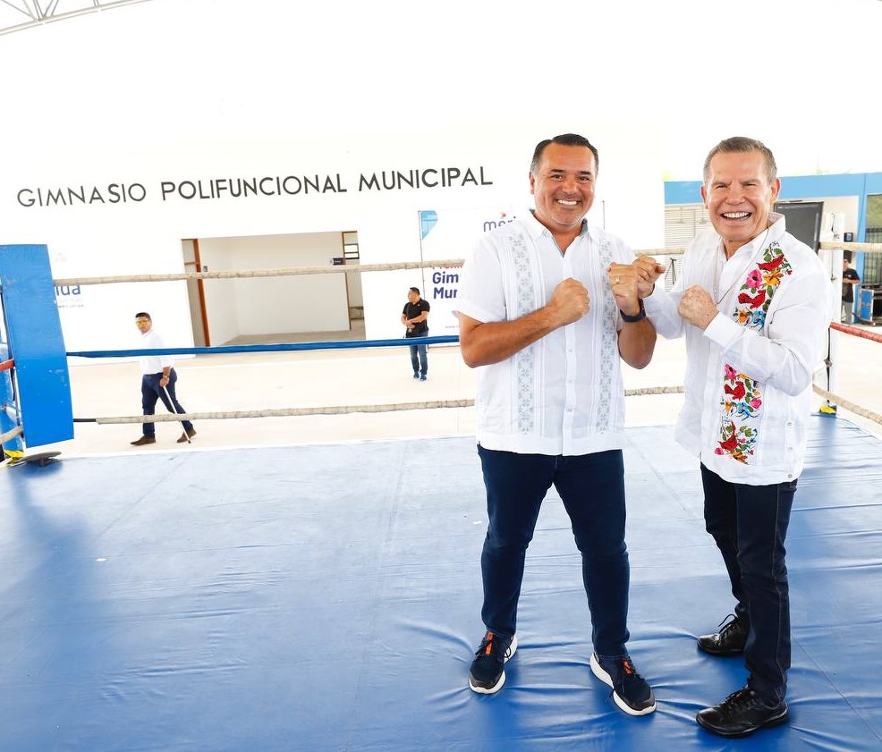 Renán Barrera fomenta la unión de la sociedad y la convivencia armónica a través del deporte