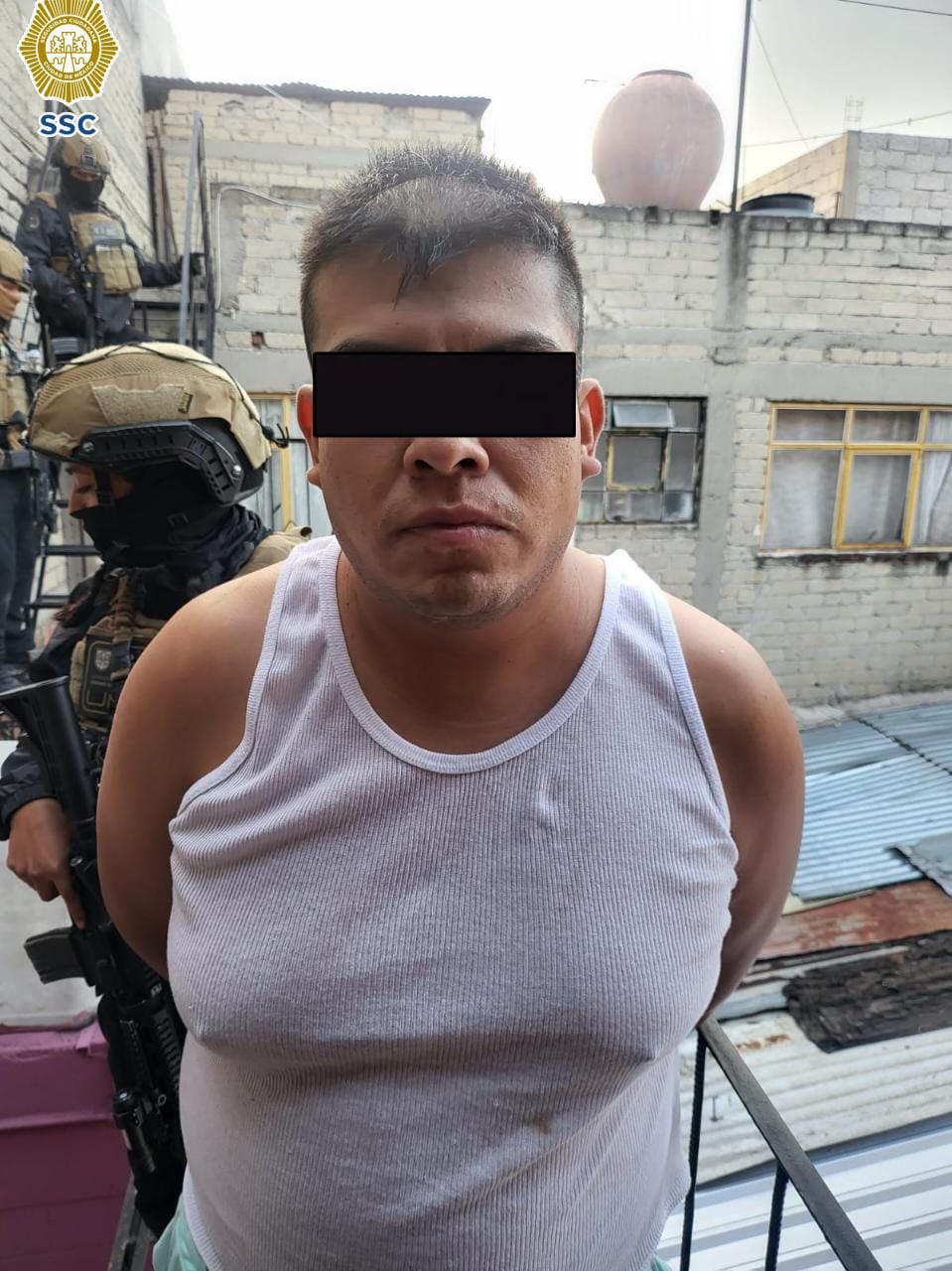 Detienen responsable de robo a joyería en la CDMX