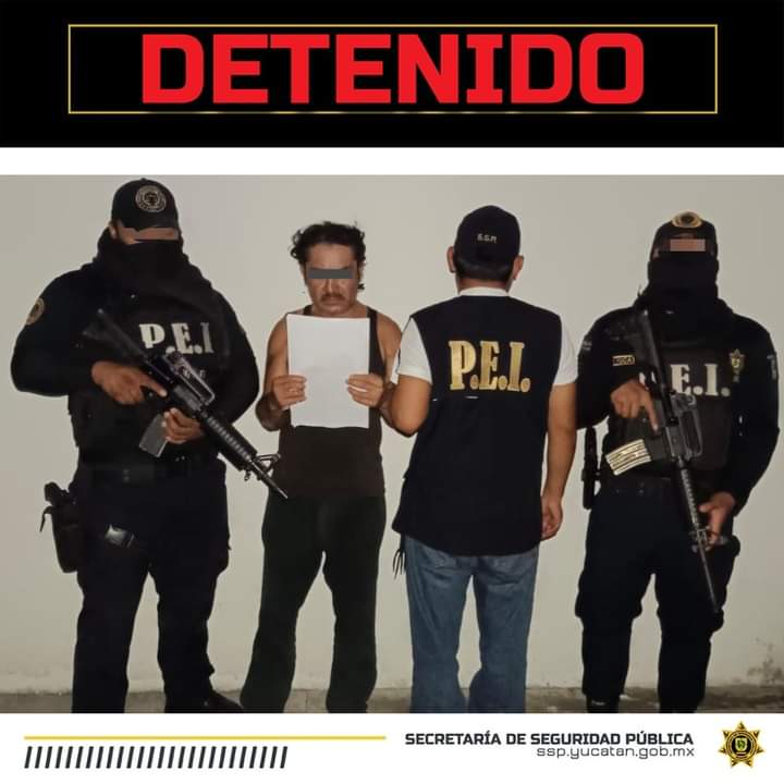 Detenido por homicidio en Progreso, Yucatán