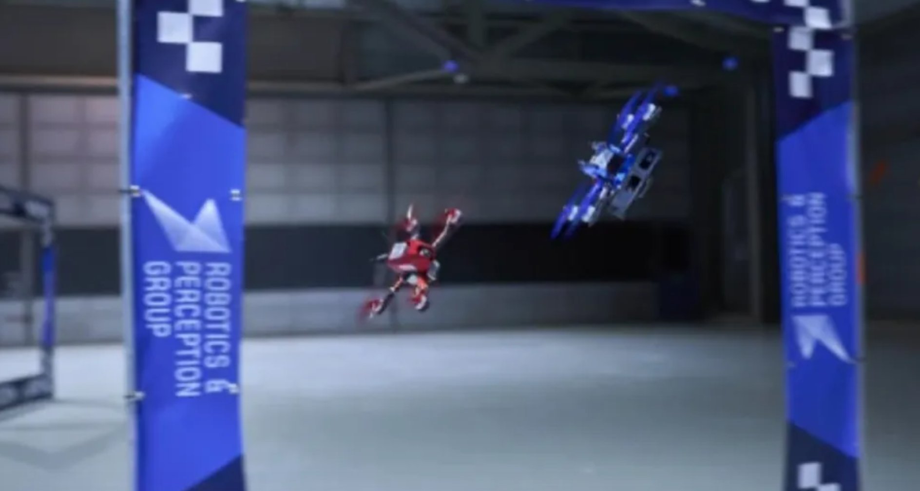 Inteligencia artificial llamado Swift batió a algunos de los mejores pilotos del mundo en una carrera de drones