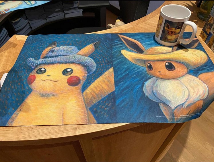 Pokemon homenajea a Van Gogh