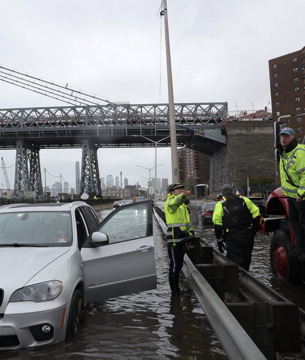 Declaran estado de emergencia por lluvias en Nueva York