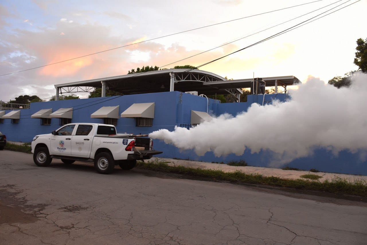 Fumigación contra el dengue