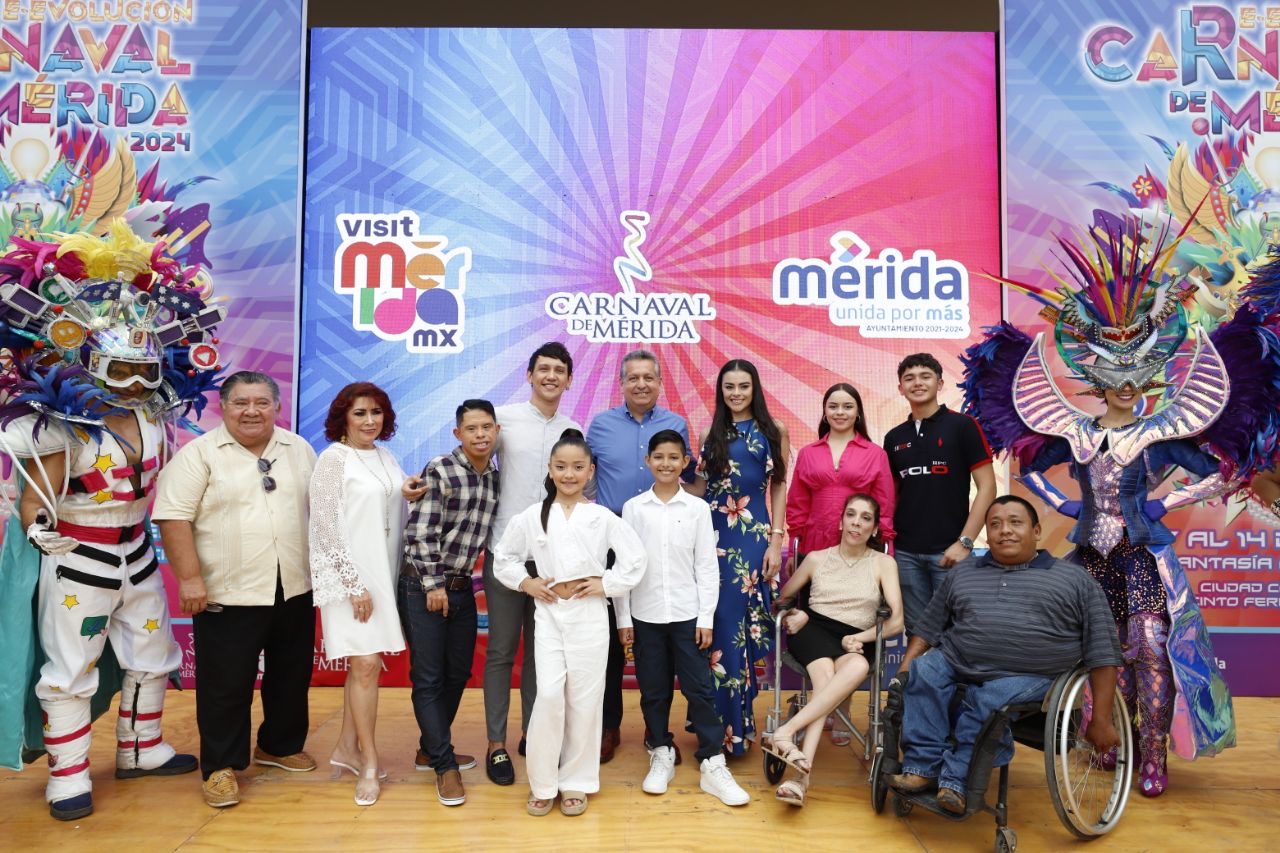 Cartelera de conciertos del Carnaval de Mérida 2024