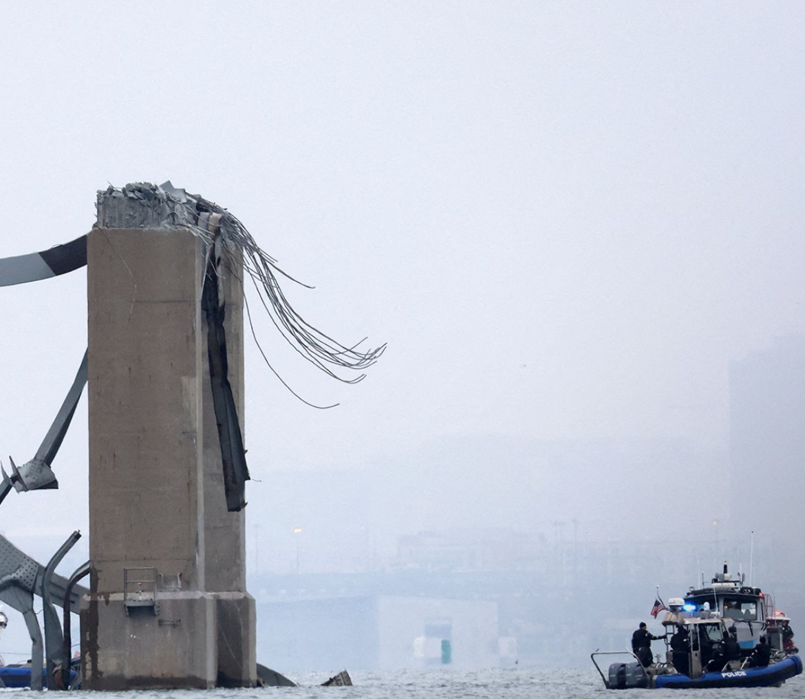 Hallan a mexicano tras colapso de puente en Baltimore