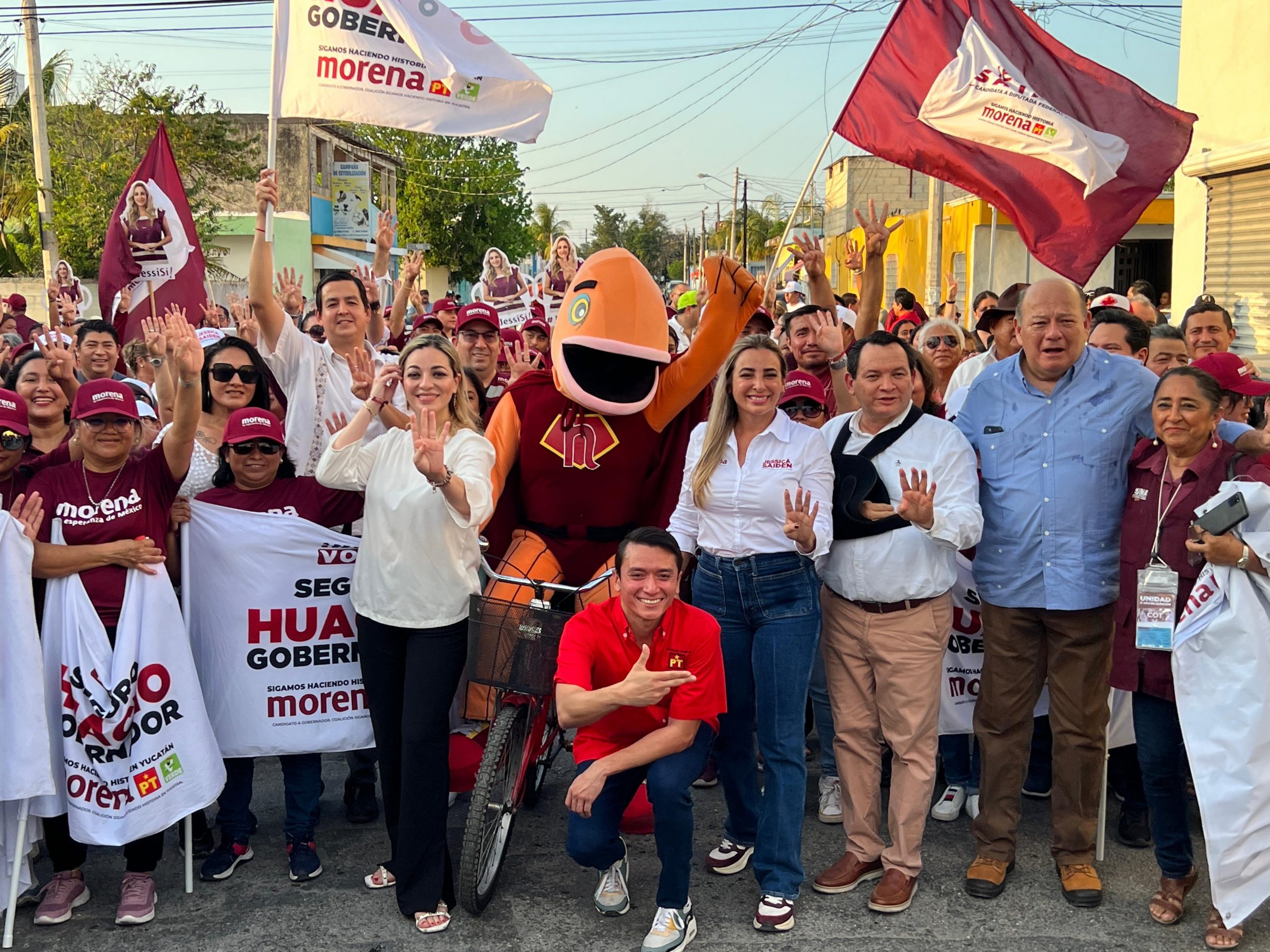 «Huacho» recibe respaldo de vecinos de la Serapio Rendón