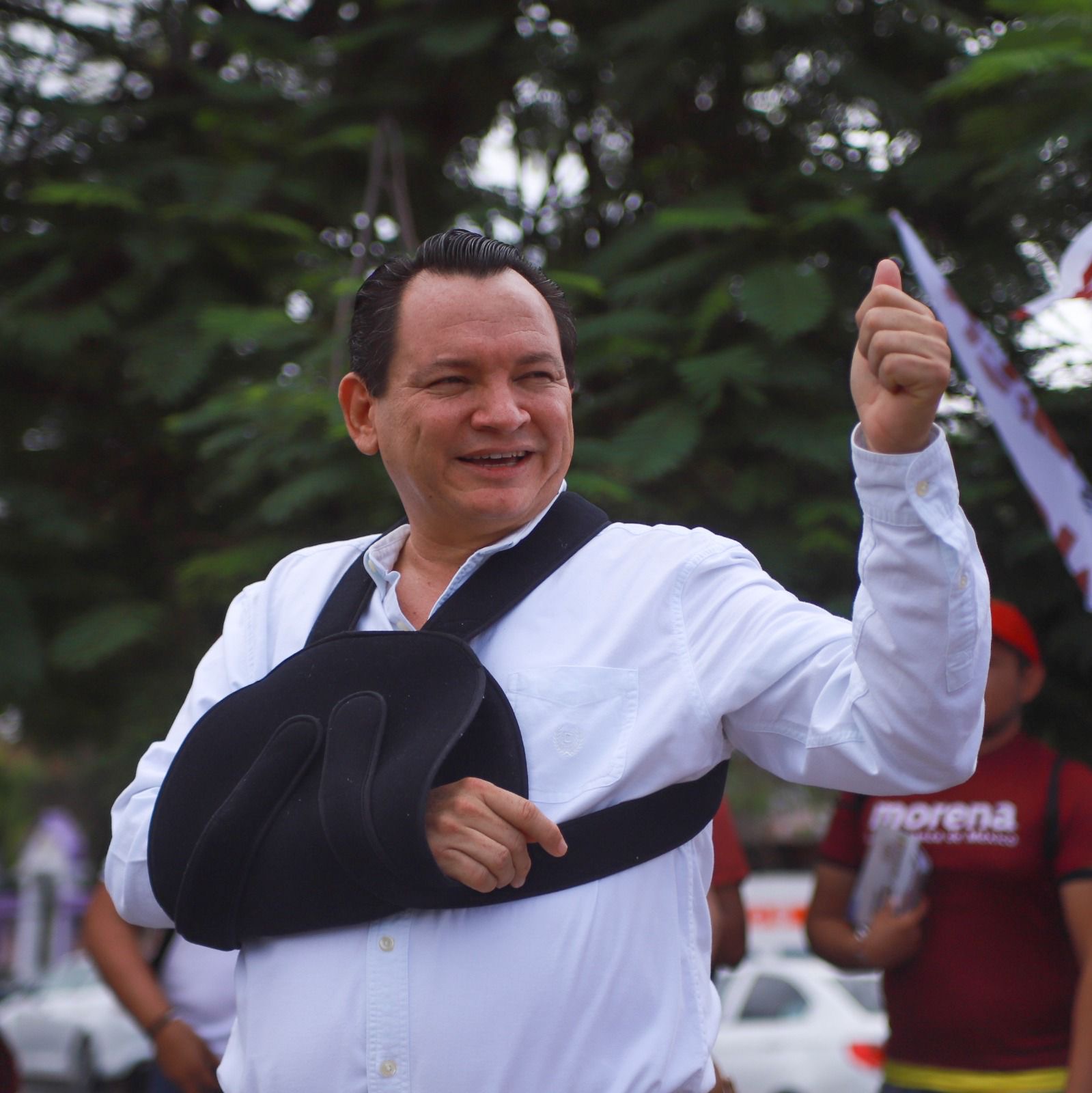 Vecinos de la Dolores Otero expresan a “Huacho” ansias a la 4T