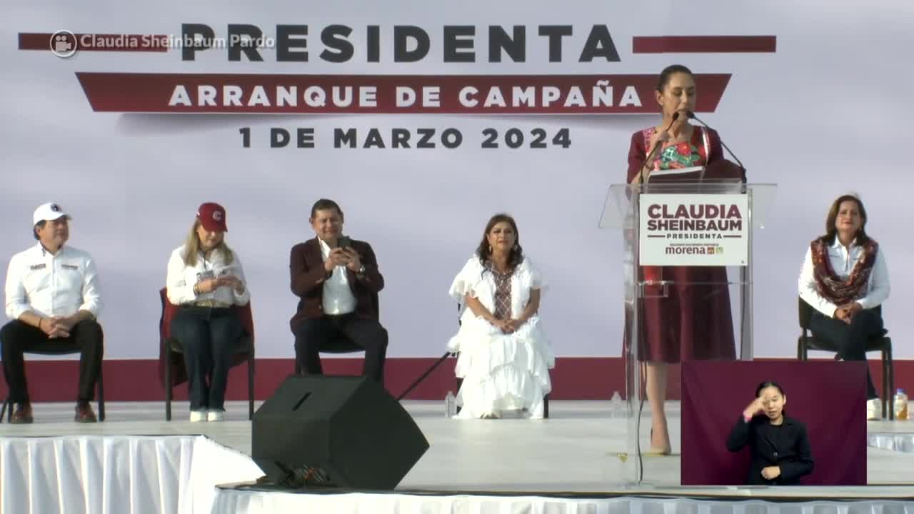 Candidata a la presidencia de México pide que siga la corrupción