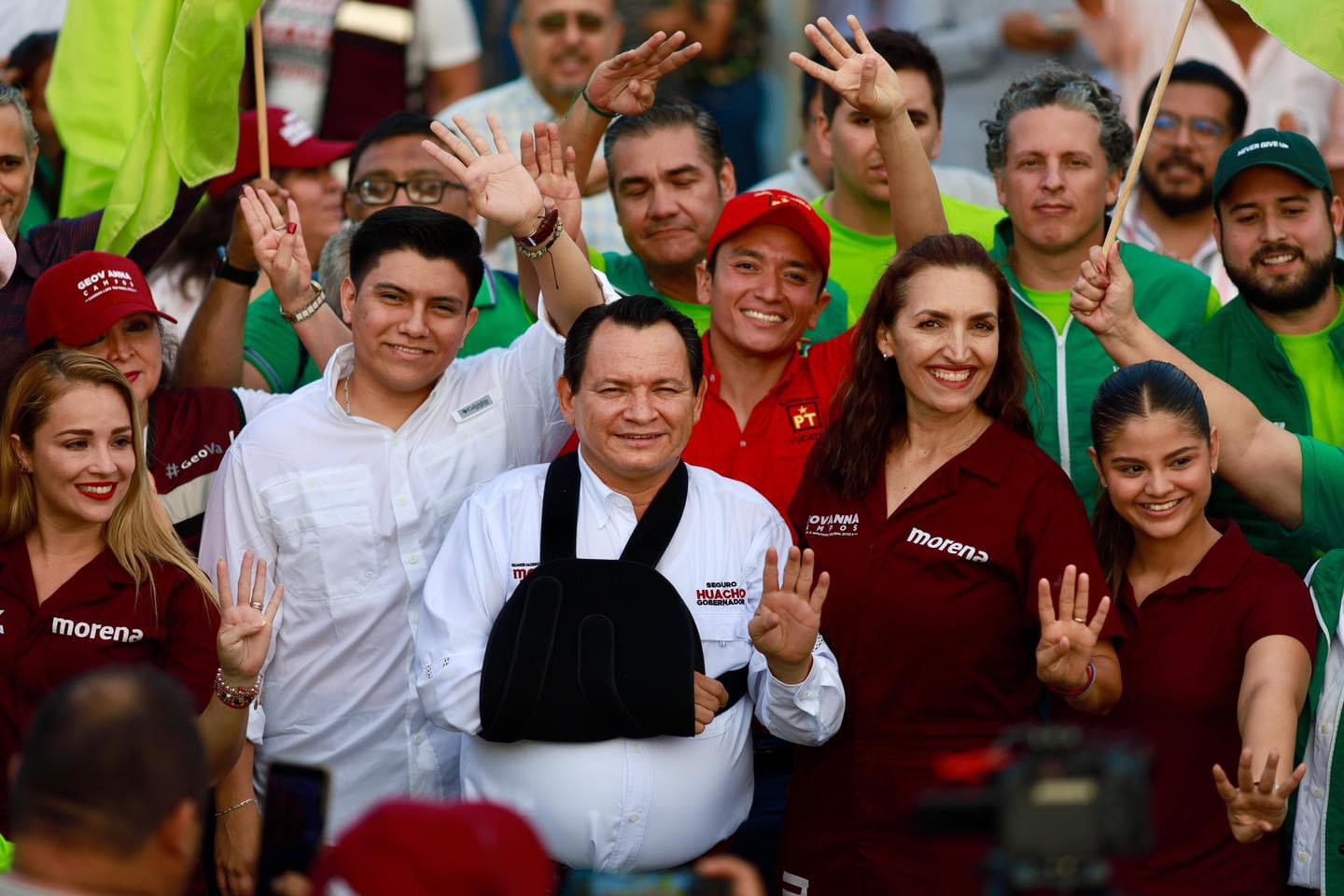 CORDEMEX GRITA: ¡HUACHO GOBERNADOR!