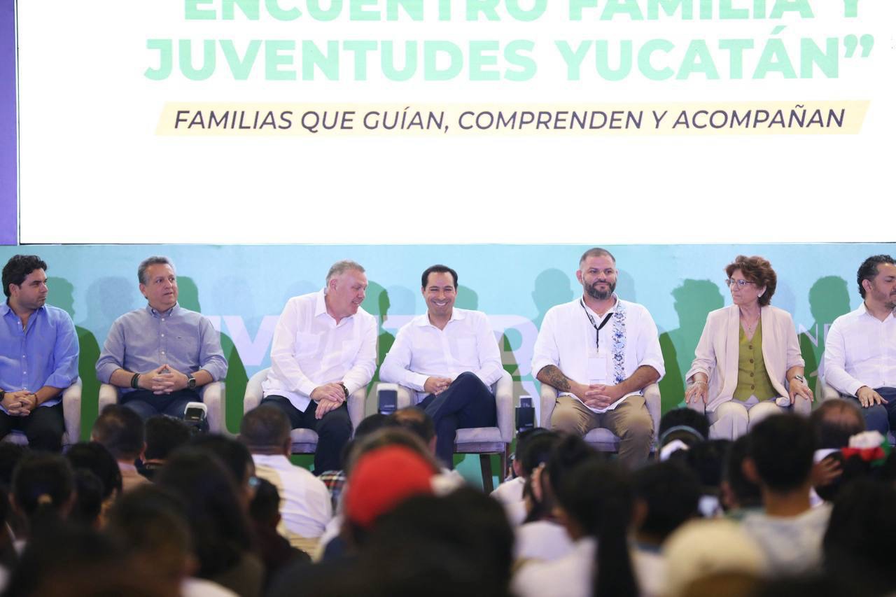 Inaugura el Gobernador Mauricio Vila Dosal el “Encuentro Familia y Juventudes Yucatán»