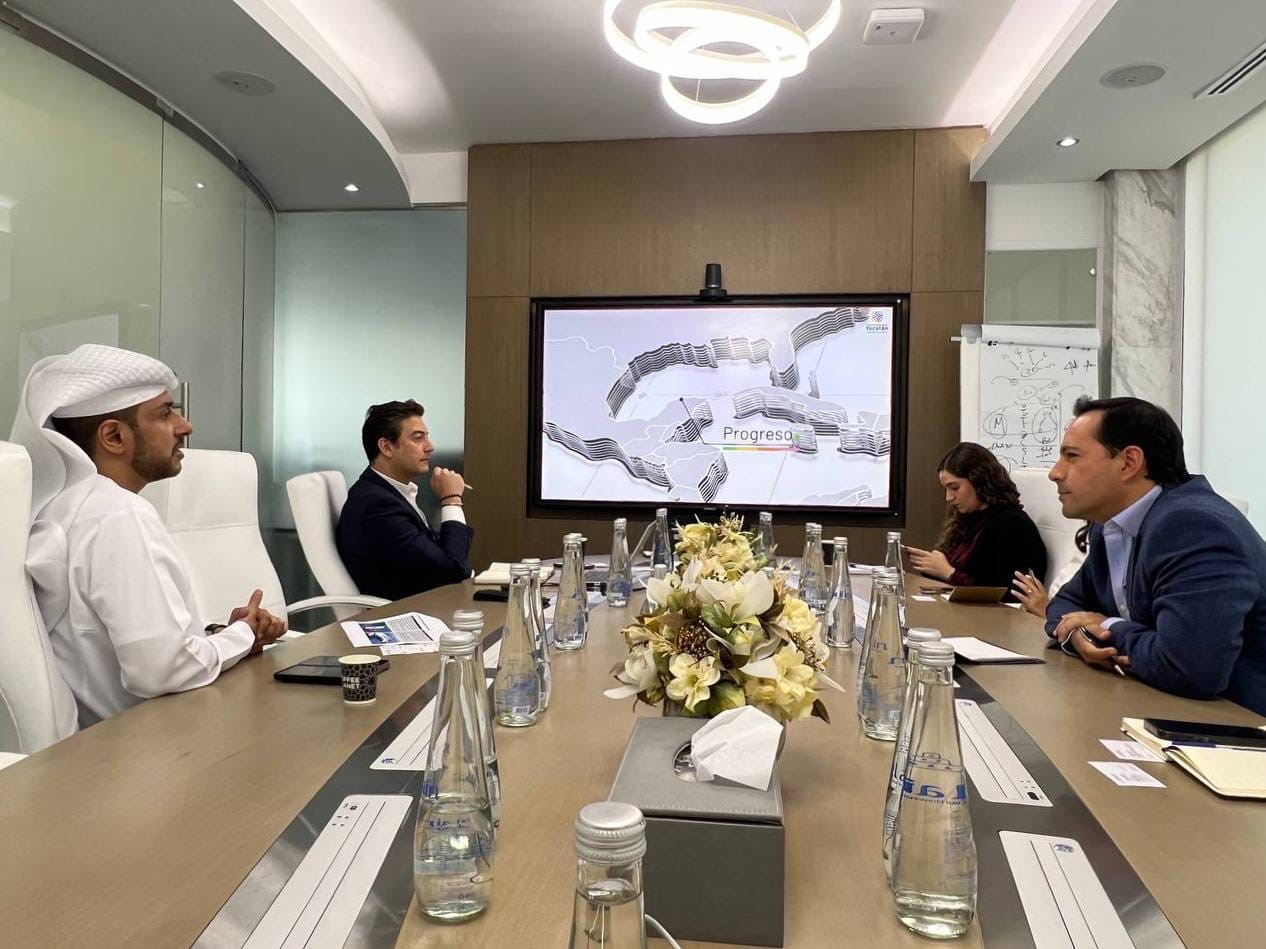 El Gobernador Mauricio Vila Dosal visita los Emiratos Árabes Unidos para promocionar el desarrollo de Yucatán