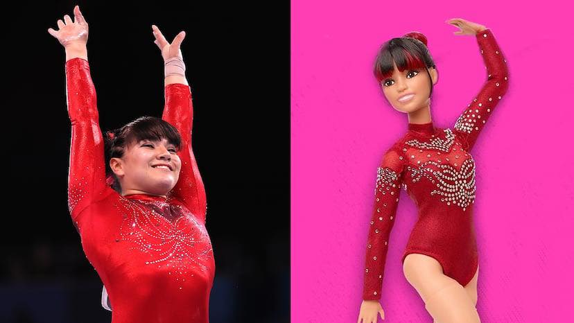 Barbie homenajea a la gimnasta mexicana Alexa Moreno con su propia muñeca