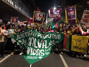 Protestas en Brasil contra la ley que iguala el aborto con el homicidio