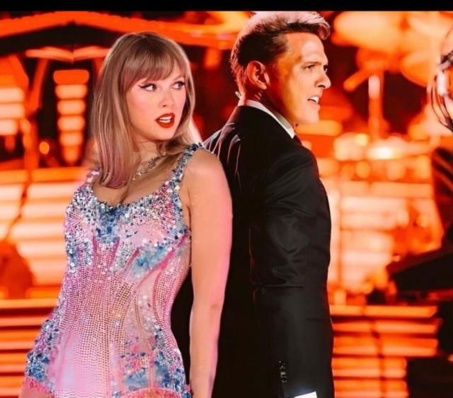 Luis Miguel sube a las redes un fotomontaje con Taylor Swift y desata las especulaciones