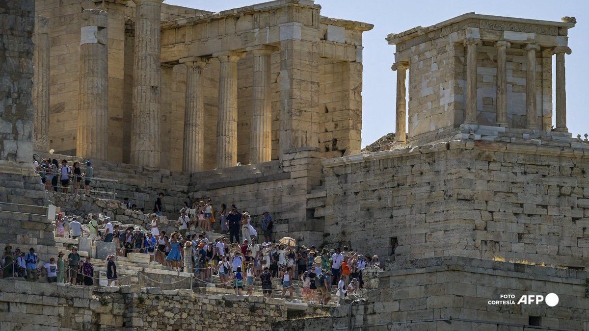 Grecia cierra la Acrópolis por segundo día consecutivo