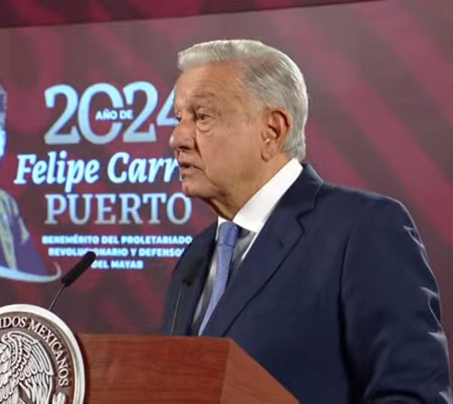 El presidente López Obrador comentó que cuando finalice su gobierno, se va a Palenque.