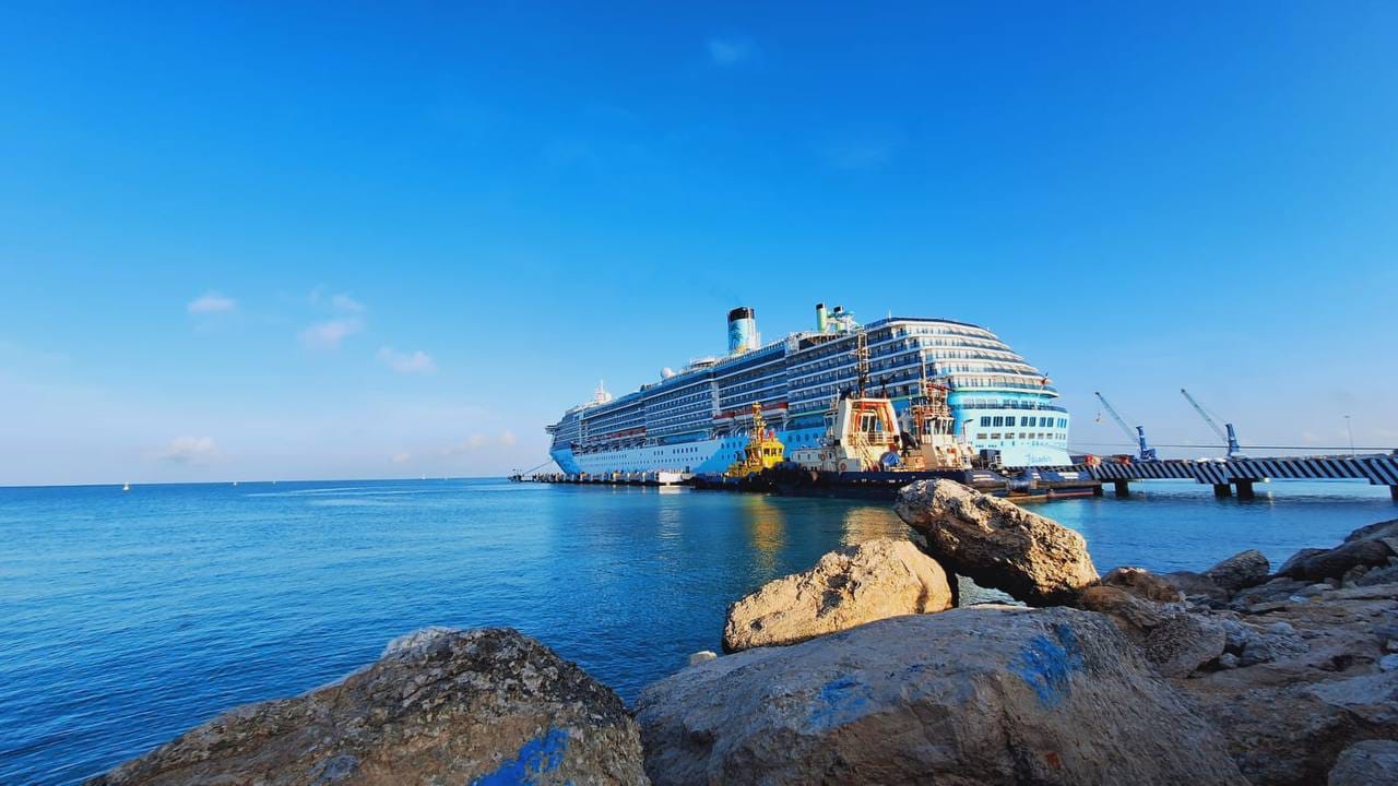 Llega por primera ocasión a tierras yucatecas el crucero Islander de la naviera Margaritaville at Sea