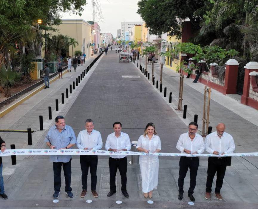 Entrega de Corredor Turístico y Gastronómico de la calle 60 y 47