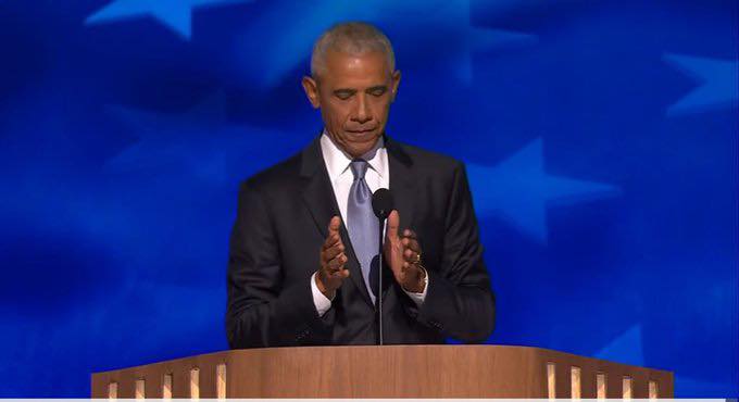 “No abucheen, voten”: Obama