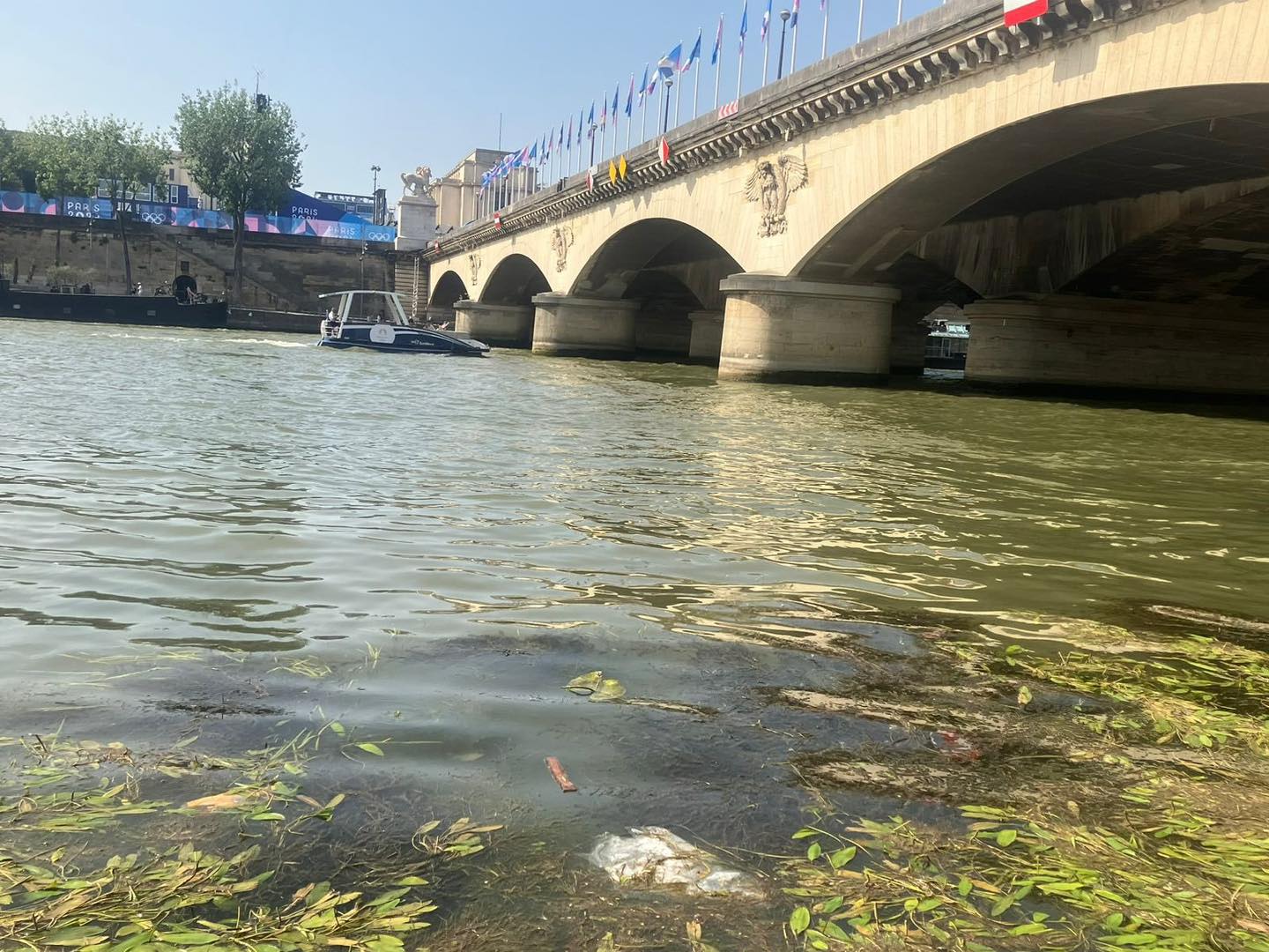 Suspenden otro entrenamiento olímpico en el río Sena por la calidad de agua