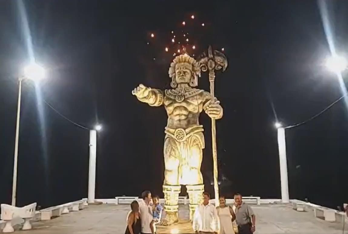 ¡Llegó Chaac a Telchac!