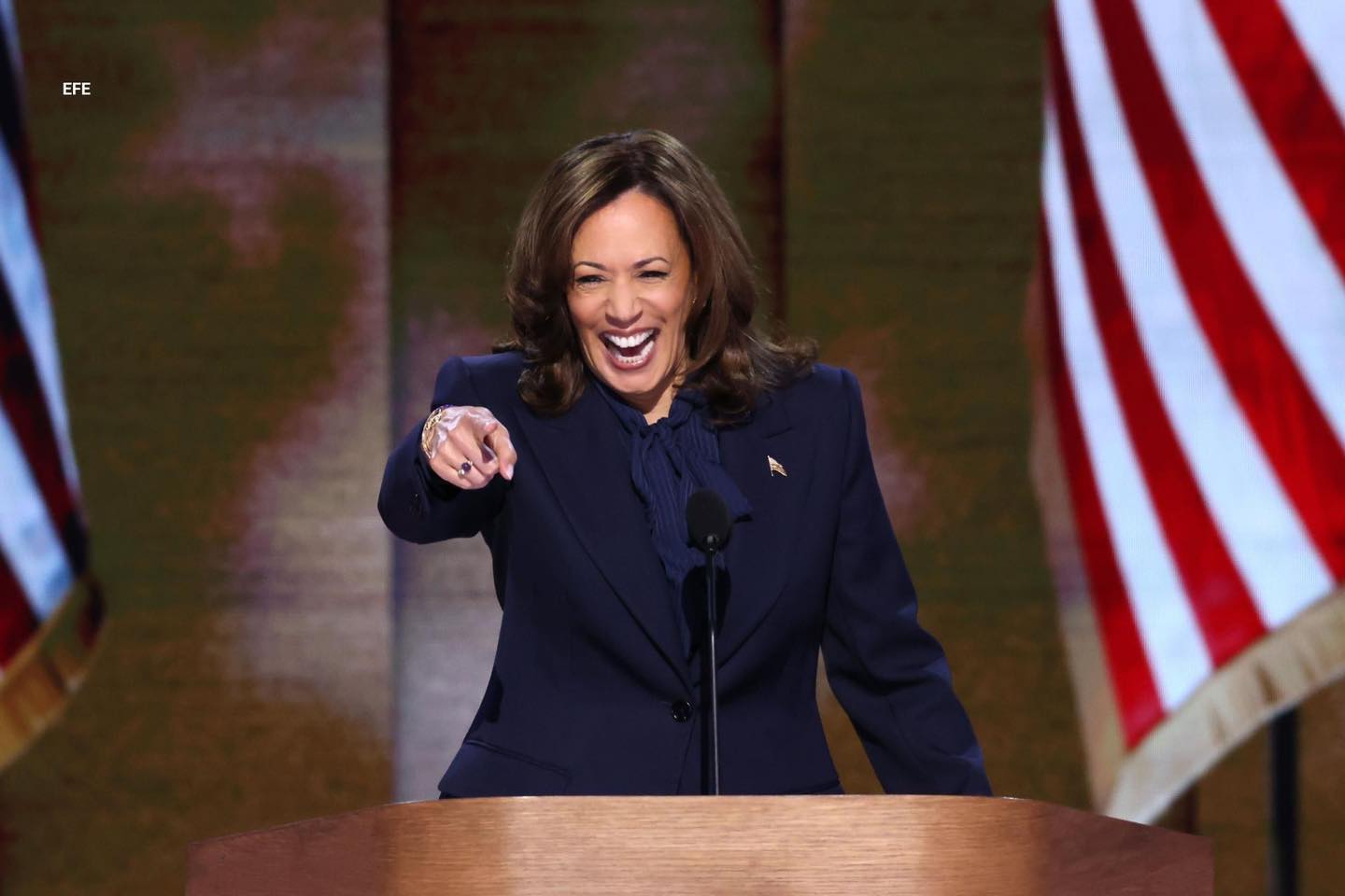 Kamala Harris promete ser una presidenta para todos.