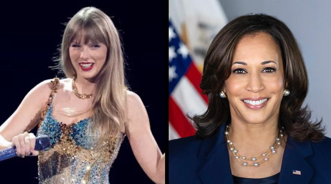 Taylor Swift anuncia que votará por Kamala Harris