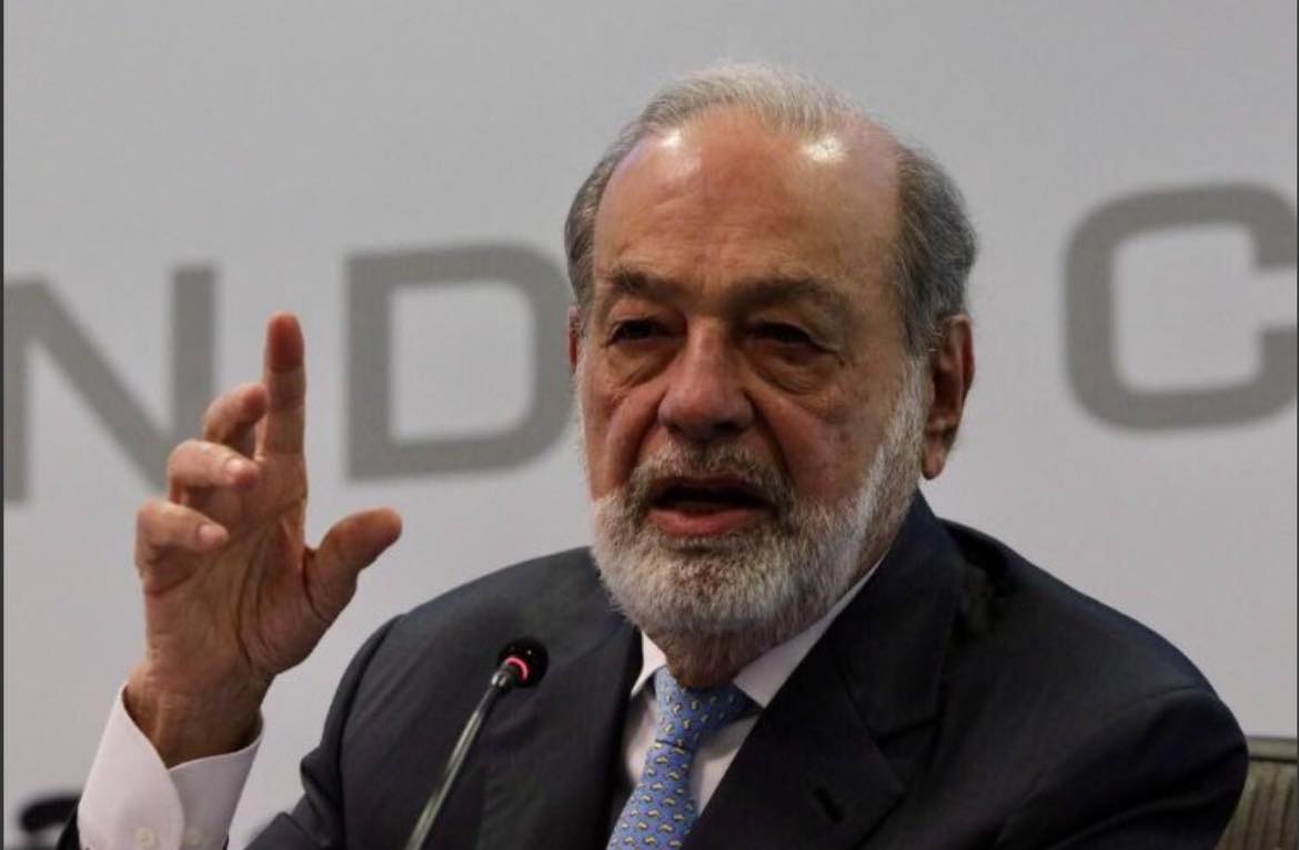 Slim critica pensiones en México