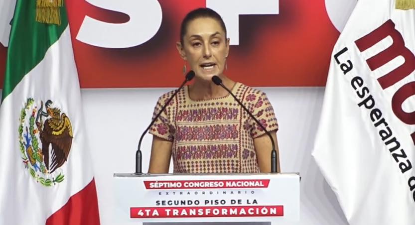 “No apostemos nunca a la división interna, jamás»: Sheinbaum pide evitar la división interna