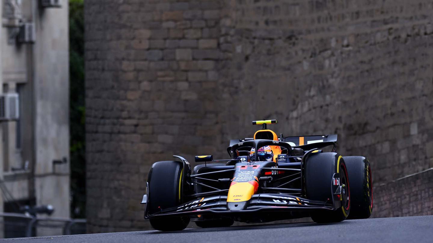 Checo Pérez largará cuarto en el GP de Azerbaiyán