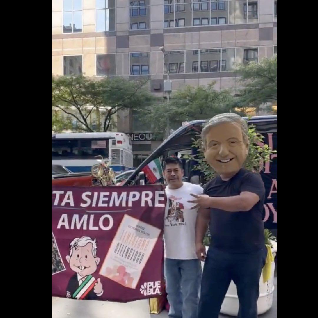 Mexicanos en Estados Unidos despiden al presidente Andrés Manuel López Obrador, celebrando sus últimos días en el mandato.