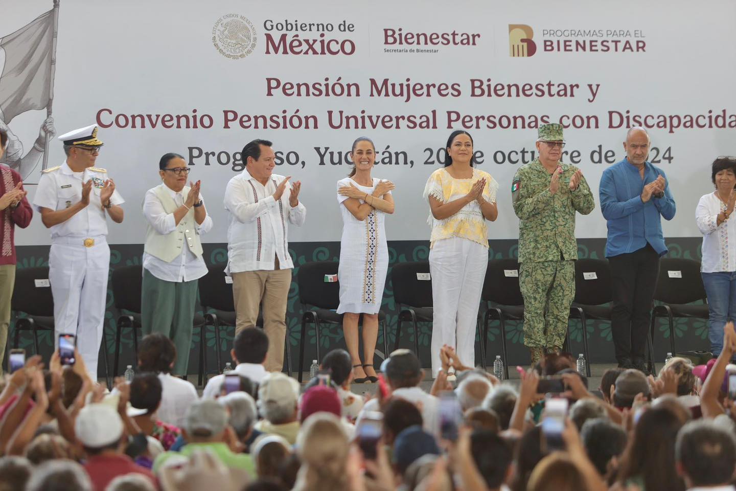 Anuncian Gobierno Federal y Estatal diversos programas sociales