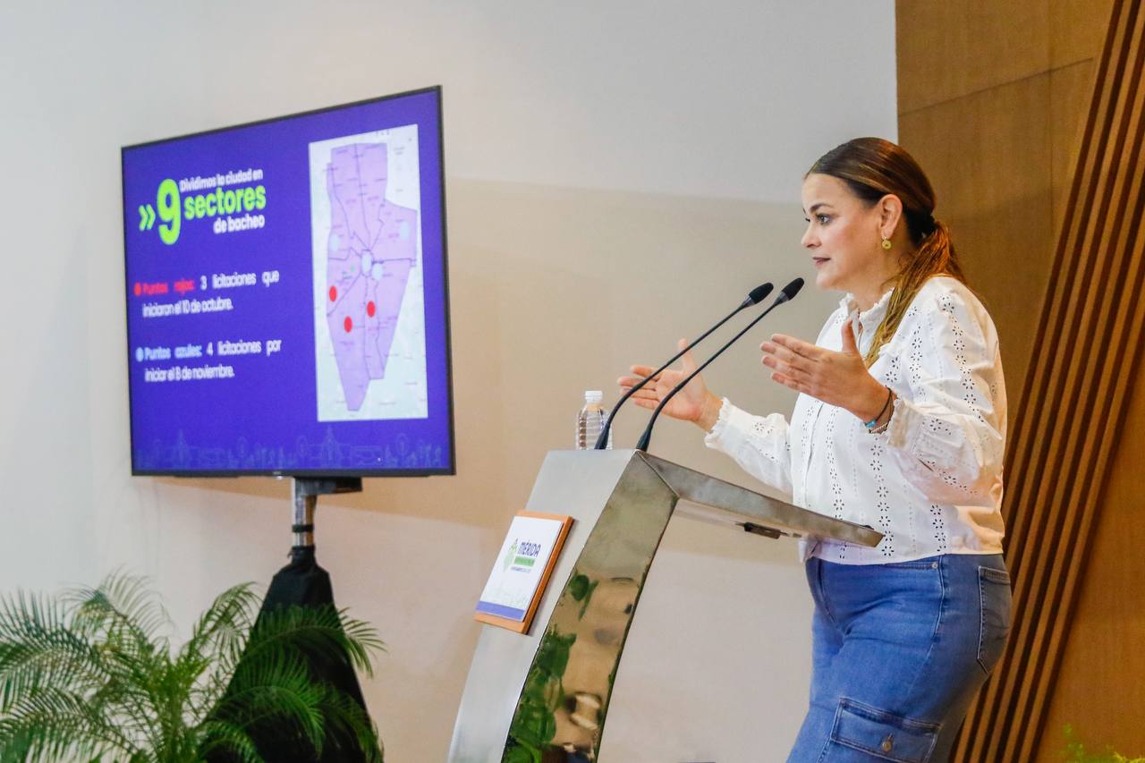 Se está bacheando la ciudad más que nunca.