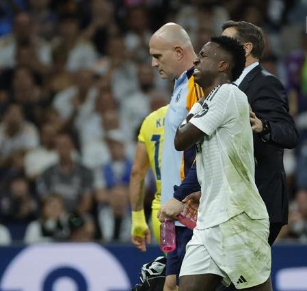 Vinicius Jr sufre una lesión cervical