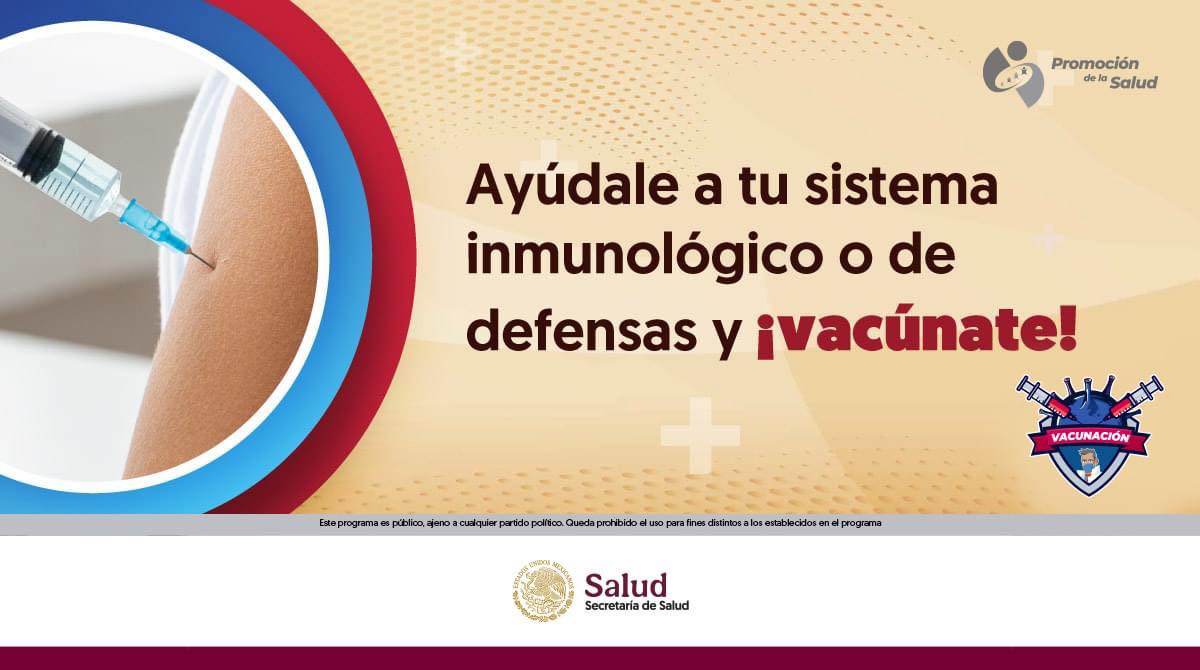 En esta temporada de frío Vacúnate