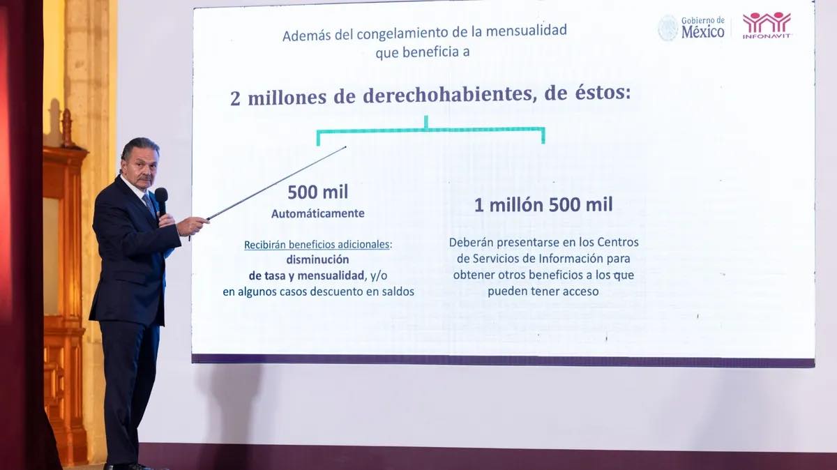 Infonavit Congelará Saldo y Mensualidad.