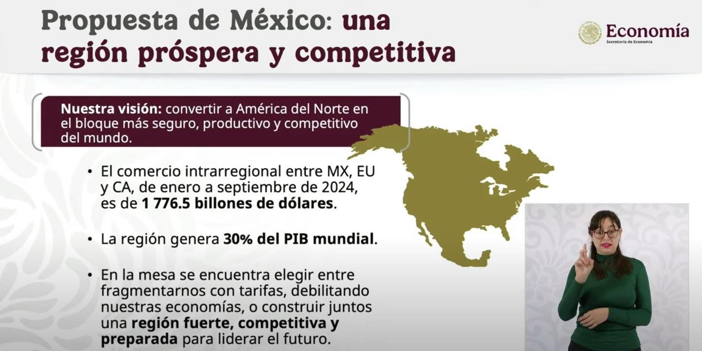 Se presenta la propuesta de México.