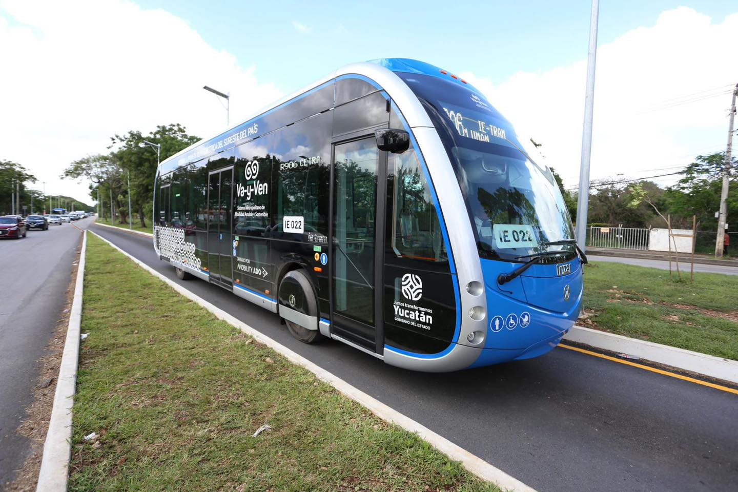 El Ie-tram cumple un año de iniciar operaciones convirtiendo a Yucatán en el único estado del Sureste con rutas 100% eléctricas