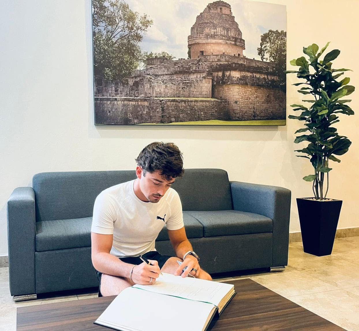 ¡Charles Leclerc en Yucatán!