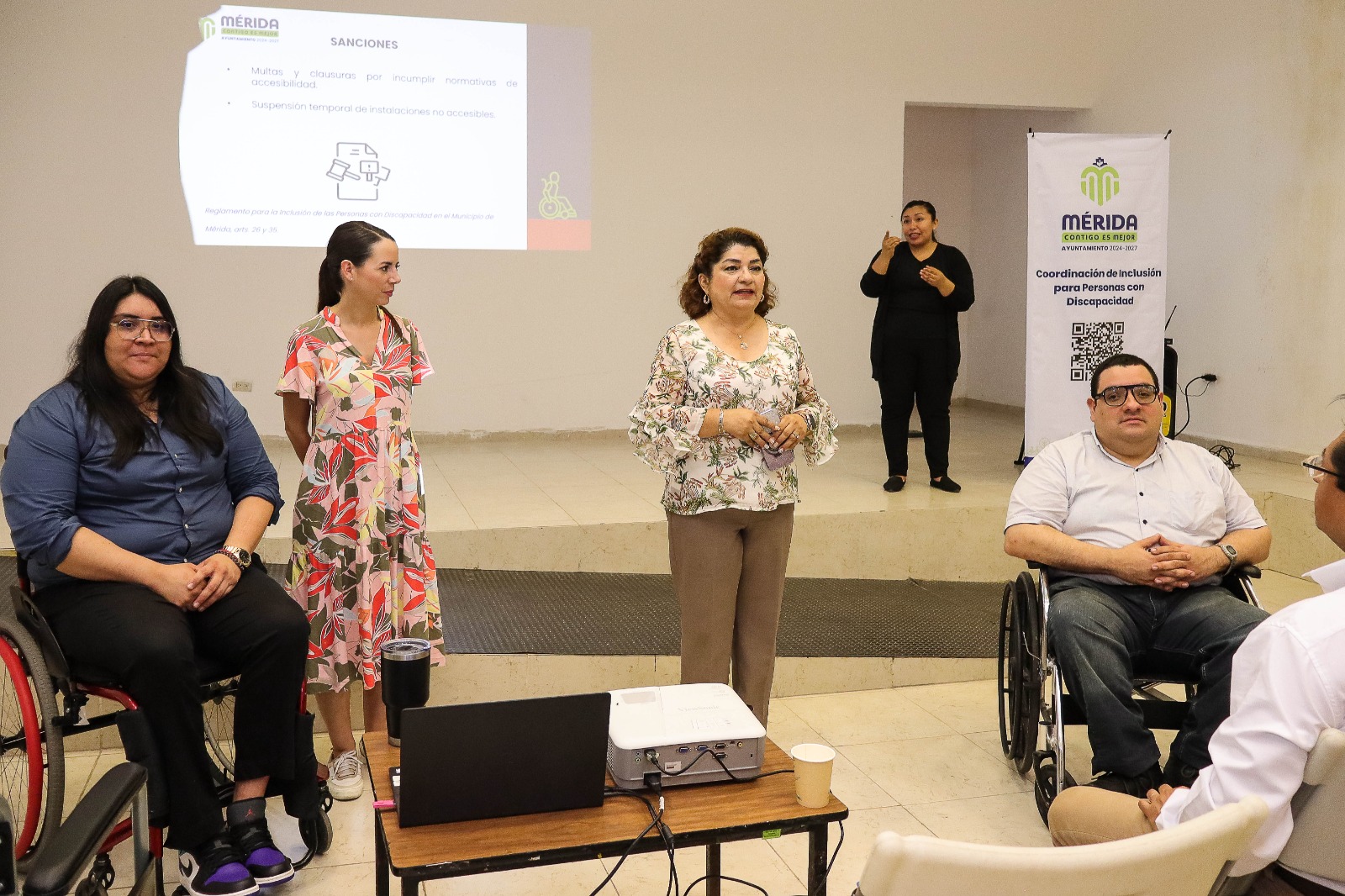 El Ayuntamiento de Mérida apuesta por una mayor inclusión de las personas con discapacidad.