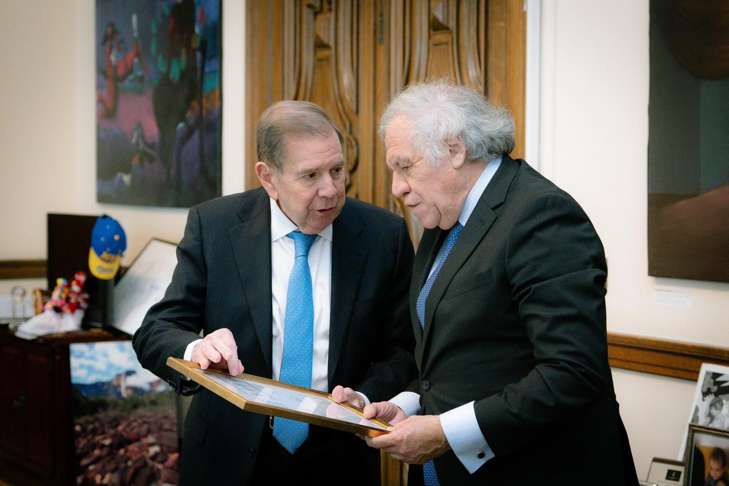 Edmundo González Urrutia en Estados Unidos